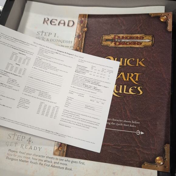 2004 Dungeons and Dragons Basic Game Box Set Complete! Nice! - Picture 5 of 13